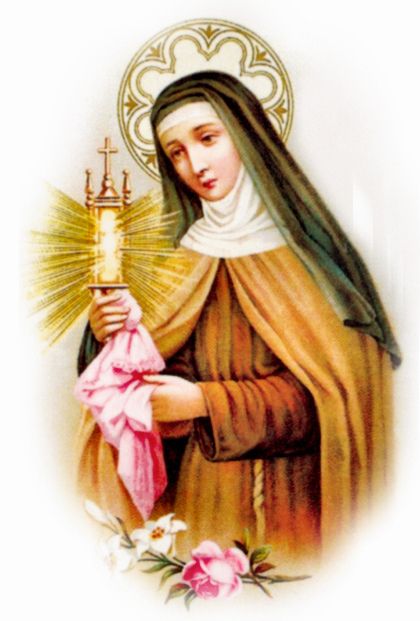 St Clare Of Assisi | August 11(2)-Saint Clare of Assisi | Flickr - Photo Sharing! Saint Clare Of Assisi, St Clare Of Assisi, Saint Clare, St Clare, Ritual Bath, Saint Anthony, August 11, St Francis, Patron Saints