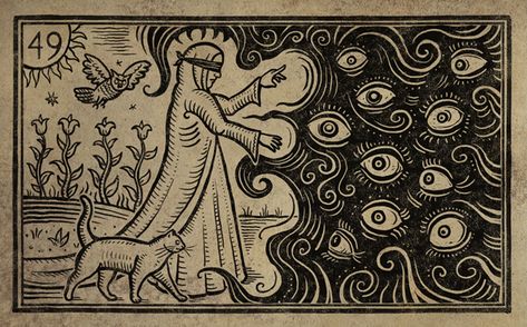 Medieval Occult Art, Folk Horror Art, Occult Woodcut, Macabre Illustration, Medieval Woodcut, Medieval Artwork, Woodcut Art, Arte Peculiar, Occult Art