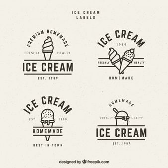 Logo Ice Cream, Donut Logo, Ice Cream Sign, Ice Cream Logo, Ice Cream Business, Ice Cream Packaging, Ice Cream Design, Ice Cream Brands, Vintage Ice Cream