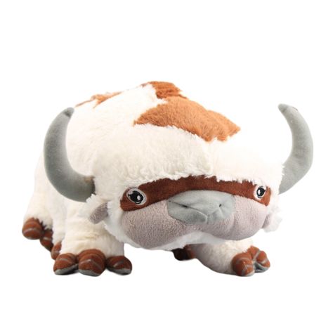 Avatar The Last Airbender Appa Soft Stuffed Plush Toy. Best Movies amp; TV World of plushies Avatar Appa, Avatar Last Airbender, Toys Toys, Disney Merch, Soft Stuffed Animals, Cuddle Buddy, Children Toys, Movie Character, Cute Cows