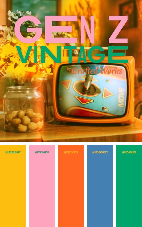 Vivid Colors Palette, 80s Aesthetic Color Palette, Color Blocking Party Theme, 80 Color Palette, Font Color Palette, 00s Color Palette, Retro Orange Color Palette, Bright Primary Color Palette, 70s Color Pallete