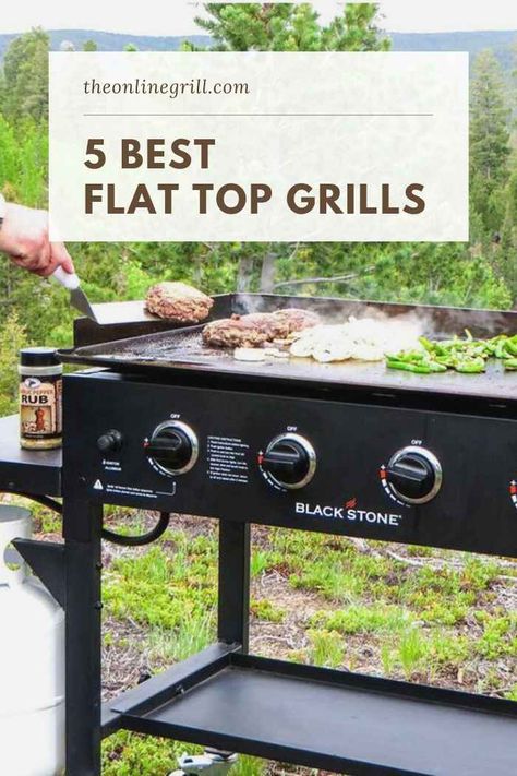 Flat Grill Outdoor Kitchen, What To Cook On A Flat Top Grill, Outdoor Griddle, Cleaning A Flat Top Grill, Griddle Temperature Guide, Backyard Grill Ideas, Flat Top Grills, Best Gas Grills, Bbq Games