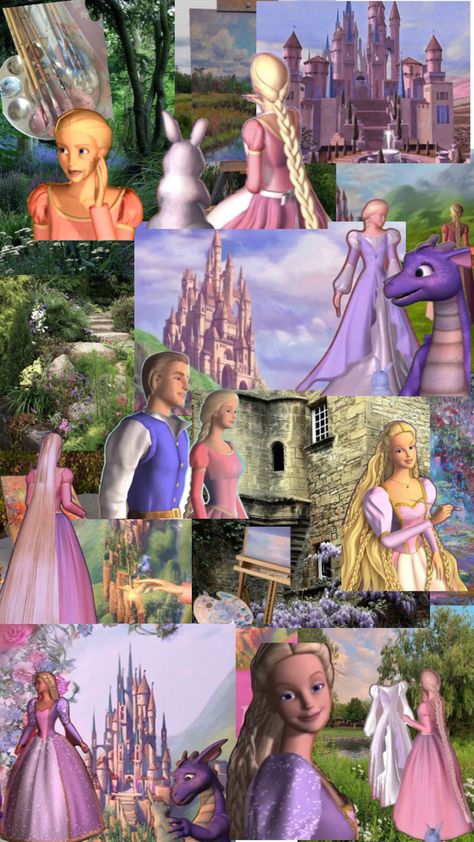 #barbie#barbierapunzel#rapunzel#girly#coquette#princess#classicbarbie#classicbarbiemovies#barbieaesthetic Rapunzel Movie, Old Barbie, Barbie Nutcracker, Barbie Rapunzel, Tinkerbell Pictures, Coquette Princess, Girly Coquette, Barbie Summer, Barbie Cartoon