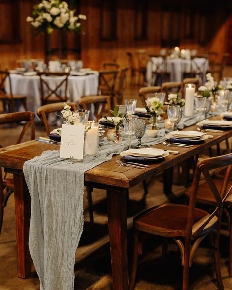 When it starts snowing in Colorado makes me think of some past winter weddings! Loved this blue, white and greenery wedding at @sprucemountainranch Photographer @carolineroro #coloradowedding #coloradoweddingflorist #coloradoflorist #mountainwedding #mountainweddingflorist #mountainflorist #ranchwedding #blueandwhitewedding Mountain Wedding Tablescape, Blue White And Greenery Wedding, Mountain Wedding Table Decor, White And Greenery Wedding, Wedding Tablescape, Venue Decor, Winter Weddings, Wedding Tablescapes, Ranch Wedding