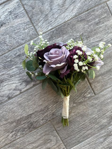 Dark Purple Calla Lily Bouquet, Plum Flower Bouquet, Purple Bridesmaids Bouquets, Plum Bridesmaid Bouquet, Simple Purple Bouquet, Plum Bridesmaid Dresses Fall Deep Purple Wedding Bouquets, Dark Purple Prom Bouquet, Dark Purple Bridal Bouquet, Plum Green Wedding