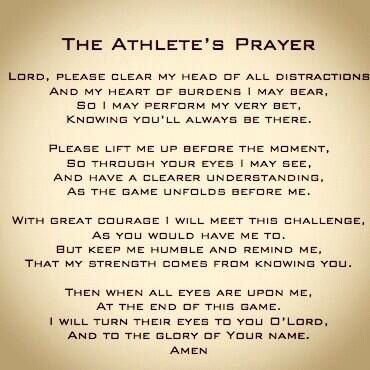 An Athlete's Prayer. Athletes Prayer, Christian Athletes, Athlete Quotes, Basketball Quotes, Football Quotes, Soccer Quotes, Sport Quotes, Sports Quotes, Soccer Training