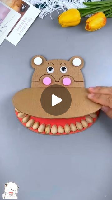 Sasha Blanchard on Instagram: "This adorable DIY cardboard hippo is the perfect way to teach your kids about dental hygiene! 🐘🦷 Use pistachio shells for teeth and a toothbrush to brush them clean. This fun and educational craft is sure to be a hit. ⠀
⠀
⠀
SHARE 👉👉👉 ✨SHARE 👉👉👉✨⠀
⠀
⠀
What do you think of this activity? Would your child enjoy this? Leave a comment down below. ⬇️⬇️⬇️🙂⠀⠀⠀⠀
⠀⠀⠀⠀⠀
⠀
⠀
⁣➡️ Like ❤️, Share 👥, and Save this post for later! 👉⁣⠀⠀⠀⠀
⠀⠀⠀⠀
⁣⁣🌺If you have a child's heart, you will also have their mind. 🌺⠀⠀⠀
⠀
📷 Via @instadiyou ⠀
⠀
⠀
⠀
⠀
#diy #craft #kidsactivities #dentalhygiene #brushyourteeth" Brush Your Teeth Activities For Kids, Hippo Teeth, Brushing Teeth Activities, Hippo Art, Pistachio Shells, Basic Skills, Diy Cardboard, Preschool Learning Activities, Dental Hygiene