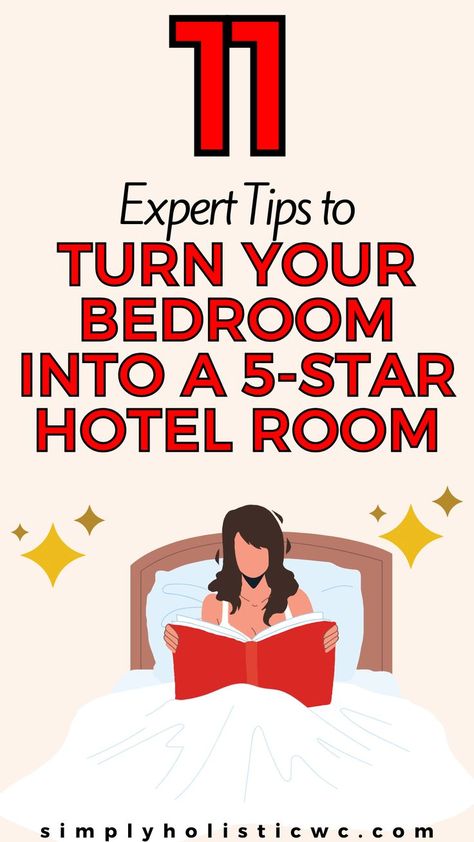 11 Ways to Make Your Home Feel Like a 5 Star Hotel Hotel Feel Bedroom, Hotel Bedroom At Home, Hotel Style Bedding, Making A Bed, Cozy Robes, Hotel Style Bedroom, Bed Setup, Workplace Productivity, Create Room