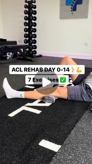 Tilly Milverton | Specialist Sports Therapy on Instagram: "ACL REHAB DAY 0-14🦵💪  Here’s a simple yet effective rehab routine to kickstart your ACL recovery. Trust the process and remember, I’ve got your back every step of the way! 💯  1. Towel Squash: 3x10 secs (hold for 2 seconds) 2. Elevated Heel Quad Contractions: 3x10 3. Ankle Pumps: 30 secs x3 4. Heel Slides: 3x10 5.Patella Mobs: 1x per day, 30 secs 6. Banded Terminal Knee Extension: 3x10 secs (hold for 2 seconds) 7. Heel Rocks: 30 secs x3  Repeat the above exercises 3 times per day for optimal results.  Pro Tips: - Eat plenty of protein 🥩 - Stay hydrated 💧 - Elevate your leg above your heart - Wear a compression sleeve during the day  Always follow your clinician’s advice. This guide is based on my own ACL rehab and what I do wit Knee Ligament Tear Exercises, Exercise After Acl Surgery, Acl Exercises Recovery, Acl Physical Therapy Exercises, Acl Rehab Exercises, Acl Recovery Exercises, Acl Surgery Recovery, Tibial Plateau Fracture, Acl Knee