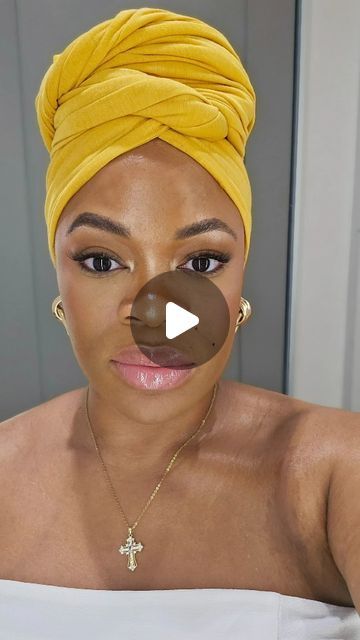 Brittany W. | STL Influencer📷 on Instagram: "How to tie a Turban/Headwrap #EXPLORE • • • • • • • • • #outfitinspo #outfitideas #headwrap #turban #hairstyles" Braids With Turban Head Wraps, How To Put On A Head Wrap, How To Tie A Turban Scarf, Scarf Hairstyles Bun, Wrap Scarf Head, Turban Updo, Hair Turban Styles, Headwrap Styles Black Women, How To Tie A Turban