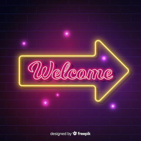 Modern Welcome Sign, Welcome Design, Neon Words, Neon Logo, Boutique Decor, Pop Art Wallpaper, Neon Wallpaper, Sign Post, Light Style