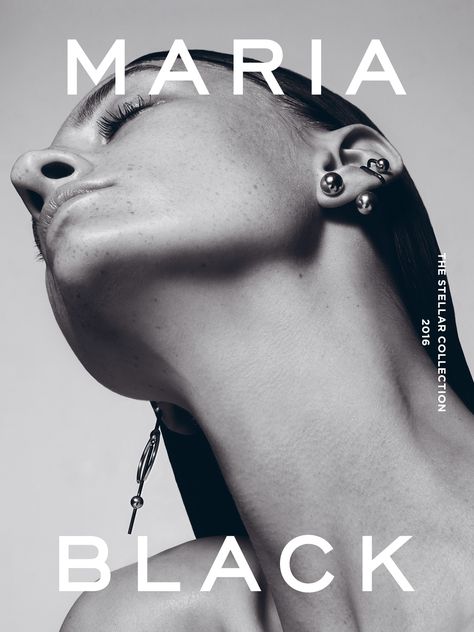 Maria Black Jewellery, Jewellery Photography Inspiration, Creative Jewelry Photography, Jewelry Photography Styling, Jewelry Editorial, Text Layout, Jewelry Styles, Jewelry Photoshoot, Maria Black