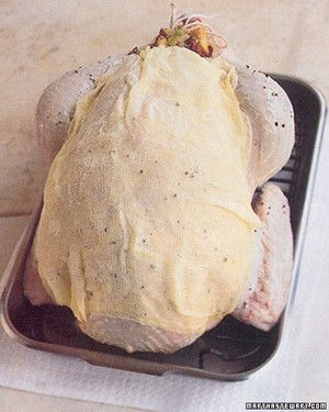 Martha Stewart Turkey Recipe, Cheesecloth Turkey, Perfect Roast Turkey, Perfect Turkey, Turkey Cheese, Holiday Dinners, Cooking Turkey, Turkey Breast, Roasted Turkey