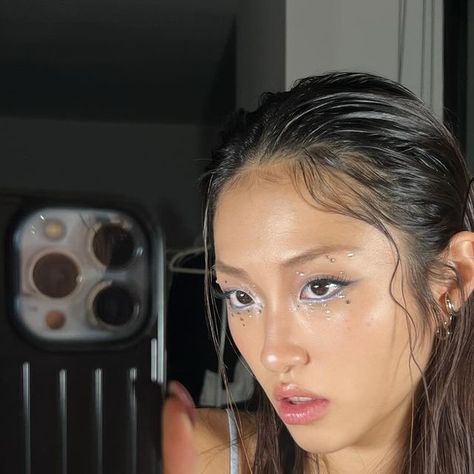 Chloe Kim on Instagram: "i know we're not even halfway through october but... 🧚‍♂️
lips: @tonymoly 
top: @beglowny" Chloe Kim, Tony Moly, Chloe, I Know, Lips, Halloween, On Instagram, Instagram