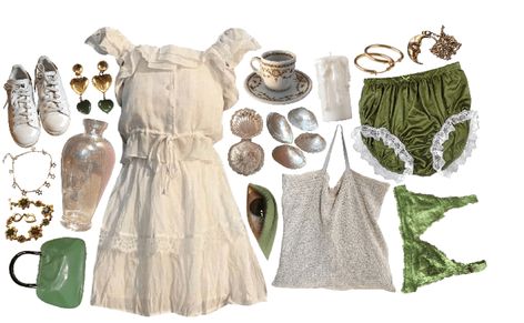 Forest Nymph Outfit | ShopLook Forest Nymph Outfit, Nymph Outfits, Witch Outfits, Outfit Ideas For Date, Ideas For Date Night, Night Workout, Forest Nymph, Wood Nymphs, Fairy Outfit