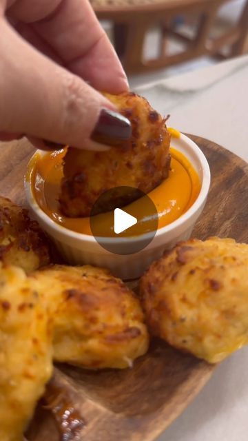 Collin Morgan on Instagram: "🚨 3-ingredient recipe alert! 🚨
These homemade chicken nuggets are SO easy and made with stuff you probably already have on hand! 🍗🤩 Just mix canned chicken, an egg, and shredded cheese, season to taste, and pop ’em in the air fryer! 👩‍🍳✨ That’s it!

Comment NUGS and we’ll DM you the simple steps! These are so easy, even the kiddos can help!

#EasyRecipes #AirFryerRecipes #3IngredientMeals #ChickenNuggets #KidFriendlyRecipes #MealHack #CookingMadeEasy #Hip2Save @kindersflavors" Crispy Chicken Nuggets Air Fryer, Fried Food Ideas, High Protein Air Fryer, Chicken Nuggets Air Fryer, Nuggets Air Fryer, Collin Morgan, Crispy Chicken Nuggets, Egg Custard Recipes, Air Fryer Chicken Nuggets