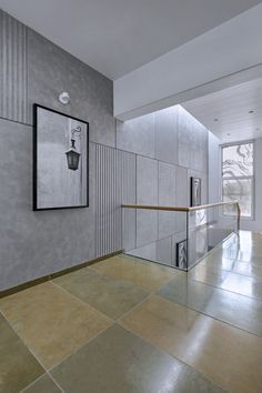 Gallery of Arham House / Dipen Gada and Associates - 23 Dipen Gada Interiors, Kota Stone Texture, Dipen Gada, Kota Stone Flooring, Exposed Ceilings, Concrete Interiors, Staircase Wall, Exposed Concrete, House Beautiful