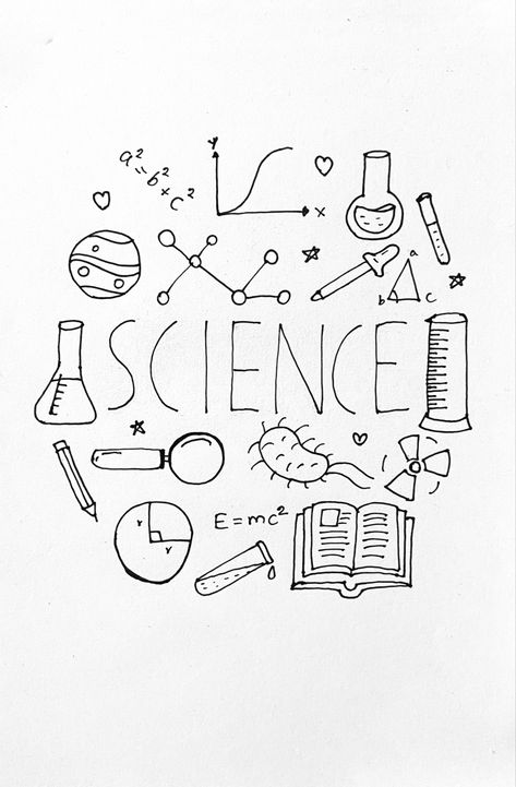 Science Project Cover Page, Science Project Cover, Science Notebook Cover, Portfolio Cover Design, Cover Page For Project, Science Drawing, Book Cover Page Design, Creative Book Cover Designs, Project Cover Page