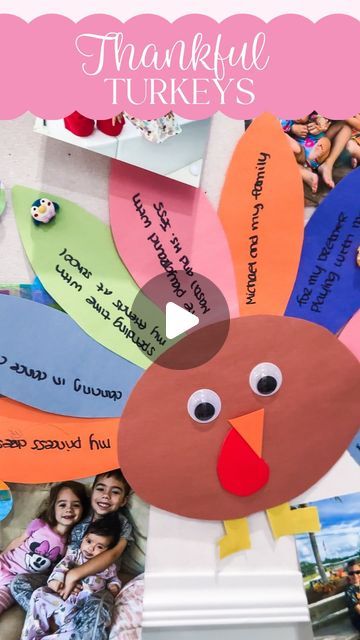 Jamie Dinardi-Dill | Sweetly Jamie on Instagram: "Thankful turkeys! 🦃♥️ I love looking back at these each year and seeing how the kids have grown 🫶🏼" Thanksgiving Crafts, Looking Back, The Kids, Thanksgiving, I Love, Instagram