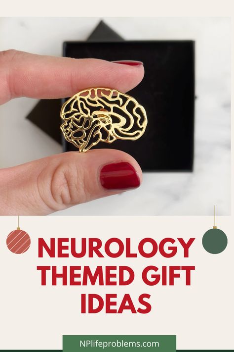 Med Student Gifts Ideas, Neurosurgery Aesthetic, Neurologist Aesthetic, Christmas Gifts For Your Boss, Gifts For Healthcare Workers, Anatomy Teacher, Neuro Nurse, Nurse Brain, Cozy Essentials