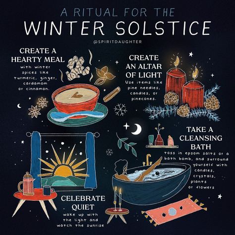 Spirit Daughter’s Instagram post: “Happy Winter Solstice (and summer solstice for those in the Southern Hemisphere). It's an exciting day, find some time to honor the magic…” Winter Holiday Traditions, Celtic Winter Solstice, Yule 2024, Yuletide Traditions, Celtic Wicca, Spirit Daughter, Witchy Business, Pagan Traditions, Yule Celebration