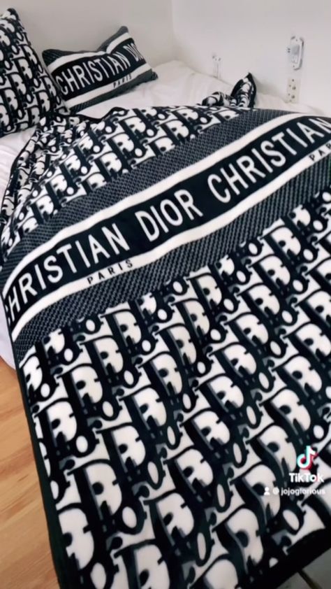 Christian Dior Blanket, Dior Blanket, 28th Birthday, Fleece Blankets, Room Makeover, Rug Design, Plush Pillows, Fleece Blanket, Birthday Celebration