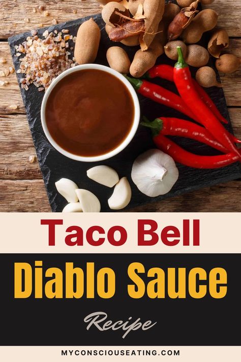 Diablo sauce in a small white bowl Taco Bell Diablo Sauce Recipe, Diablo Sauce Recipe, Texas Cheese Fries, Diablo Sauce, Taco Bell Sauce, Taco Bell Recipes, How To Make Taco, Tacos And Burritos, Bbq Sauce Recipe