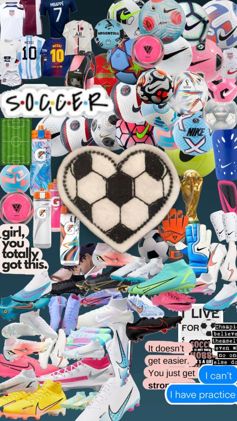 #soccer #sports #wallpaper Cute Soccer Pictures, Football Wallpaper Iphone, Pink Soccer Cleats, Soccer Things, Soccer Skills Training, Soccer Wallpaper, I Love Soccer, Best Soccer Shoes, Soccer Backgrounds