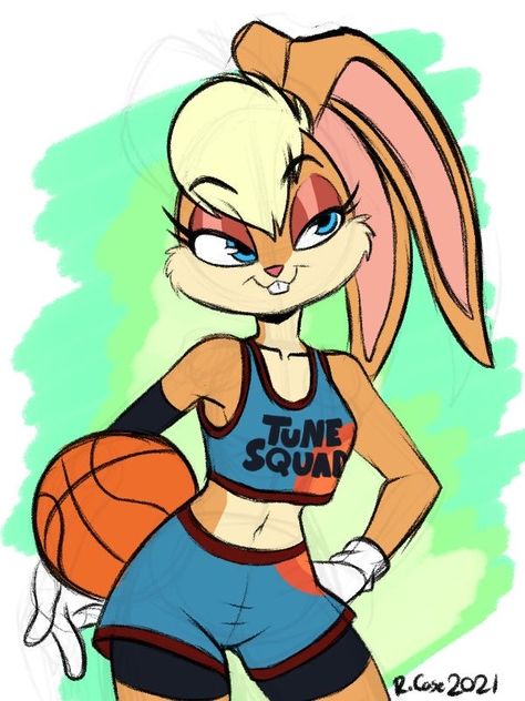 Lola Bunny, Tune Squad, Basketball, Deviantart, Fan Art, Fan, Art