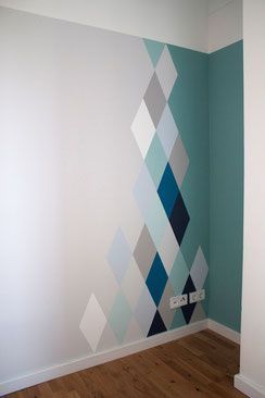 10We can add or remove furniture easily but changing your home’s paint may be a little tricky. Choosing the right color and design can be a struggle and the cost of having your walls repainted professionally can be pretty high. If you are thinking of having a change on your walls, then here are some DIY wallRead more Diy Wall Painting, Diy Wand, Wall Paint Designs, Design Del Prodotto, Bedroom Paint, Design Case, Wall Paint, Diy Wall, Diy Wall Decor