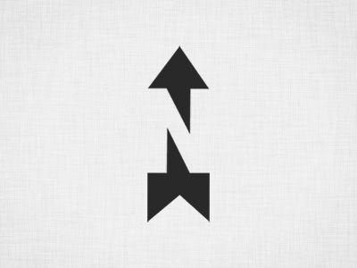 This is a very clever and efficient north arrow. Horror Concept, North Arrow, N Logo Design, Development Logo, Negative Space Design, N Logo, Templates Business, Arrow Logo, Logo Luxury