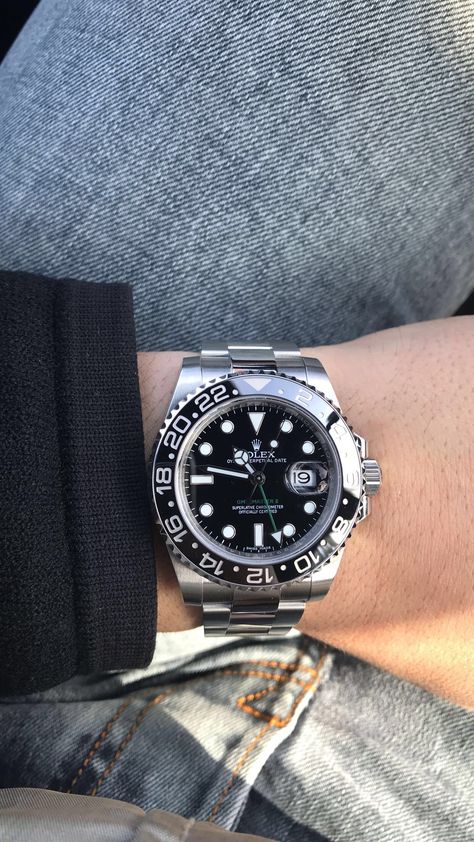 Rolex Gmt master 2 || #Rolex #watch #GMT #design #Rolexwatch #Rolexgmt Rolex Sky Dweller, Rolex Gmt Master 2, Wrist Weights, Best Looking Watches, Gmt Master 2, Gmt Watch, Rolex Usa, Movado Bold, Sky Dweller