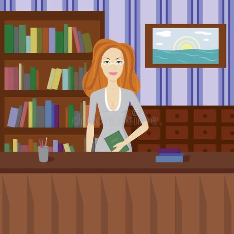 Librarian. The woman the librarian on work #Sponsored , #sponsored, #Advertisement, #Librarian, #librarian, #work, #woman Work Illustration, The Librarian, Object Drawing, Vector Clipart, Librarian, Stock Illustration, Stock Vector, Royalty Free Stock Photos, Vector Illustration