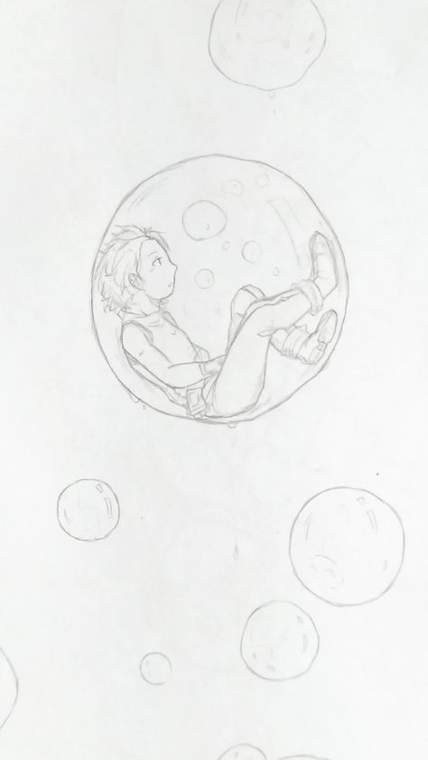 Person Blowing Bubbles, Thought Bubble Drawing, Bounce Drawing, Bubble Sketch, Bubble Tattoo, Window Sketch, Coral Drawing, Art Deco Tattoo, Cartoon Bubbles