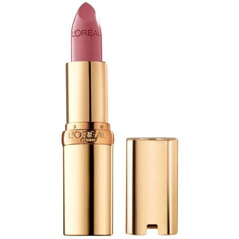 L'Oreal Paris Colour Riche Original Satin Lipstick For Moisturized Lips - 0.13oz : Target Brown Eyelashes, Bright Pink Lipsticks, Looks For Green Eyes, Moisturized Lips, Mauve Lipstick, Wedding Makeup Bride, Makeup Looks For Green Eyes, Hydrating Lipstick, Makeup Bride