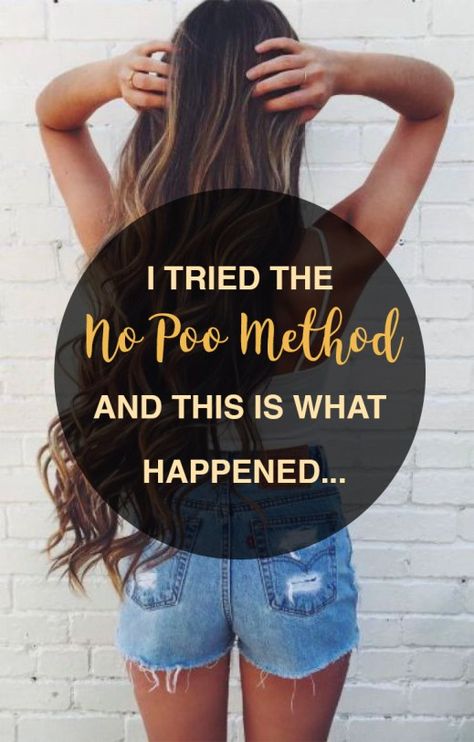 A must read... who knew this is what happens with the no shampoo method No Shampoo Method Before And After, No Shampoo Method, No Poo Method, No Poo Hair, Diy Hair Products Recipes, Cheap Shampoo, No Shampoo, Hair Recipes, New Hair Trends