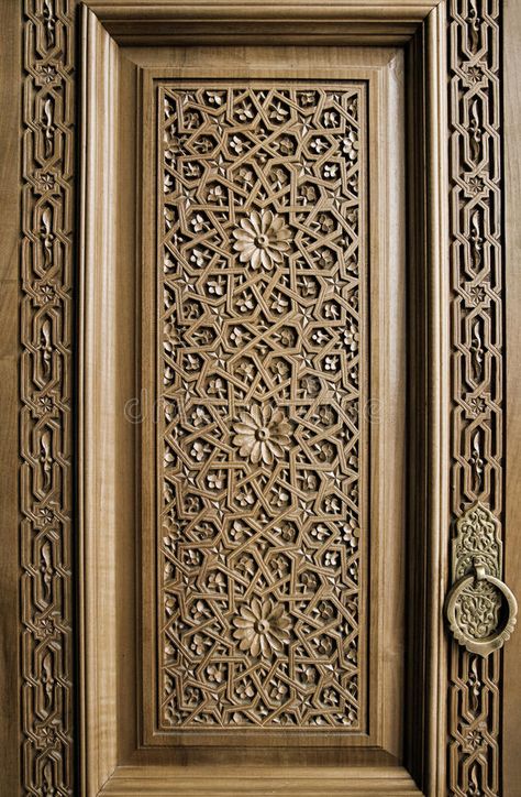 Traditional wood carving, Uzbekistan royalty free stock photos Main Entrance Door Design, Front Door Design Wood, Wooden Front Door Design, Main Entrance Door, Wooden Main Door Design, Wooden Main Door, House Interior Design Styles, Gorgeous Doors, Art Furniture Design