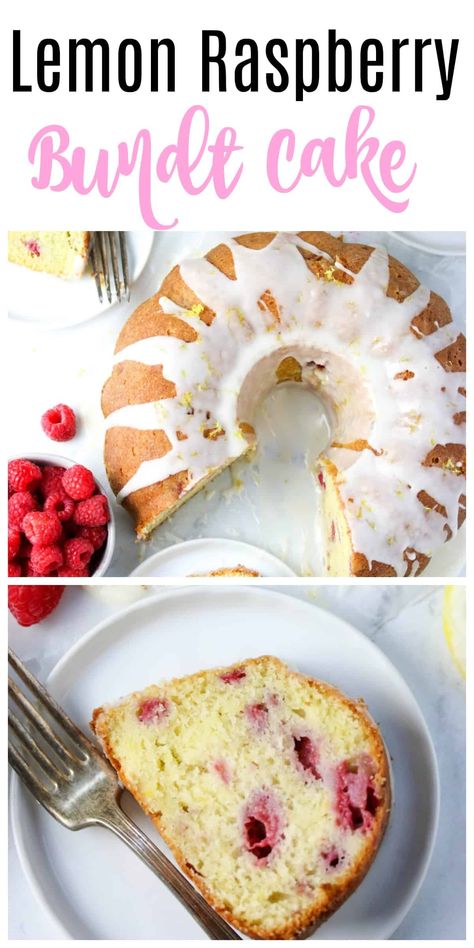 This sour cream lemon raspberry bundt cake recipe gets even better with raspberries, lemon zest and a lemon glaze poured over it. It’s super moist and is the only pound cake recipe I use. This lemon raspberry cake recipe is THE cake to make this summer! Lemon Raspberry Bundt Cake, Lemon Sour Cream Pound Cake, Sour Cream Pound Cake Recipe, Cream Pound Cake Recipe, Raspberry Bundt Cake, Raspberry Cake Recipes, Raspberry Lemon Cakes, Pound Cake Recipes Easy, Bundt Cake Recipe