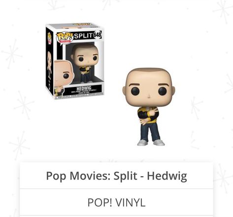 Hedwig - Split Hedwig Split, Funko Pops, Funko Pop, Vault Boy, Split, Vinyl, Film, Fictional Characters, Quick Saves