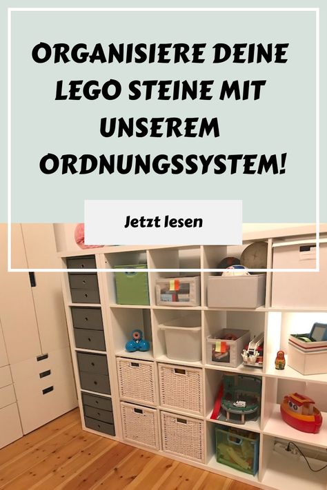 Organisiere deine LEGO Steine mit unserem Ordnungssystem! Lego Design, Lego