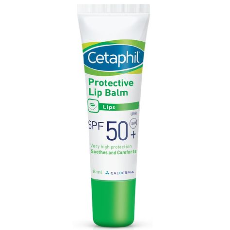 Cetaphil Protective Lip balm SPF 50 Lip Balm Spf 50, Happy Apartment, Cetaphil Moisturizer, Kids Lip Balm, Lip Balm With Spf, School Purse, Lip Sunscreen, Hair Care Oils, Spf Lip Balm