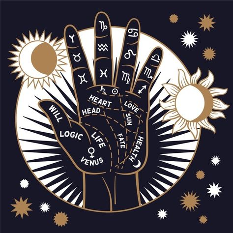 Basic Palm Reading, Palmistry Reading, Astrological Elements, Palmistry Hand, Hand Lines, Bad Witch, Stamp Carving, Tarot Astrology, Palm Reading