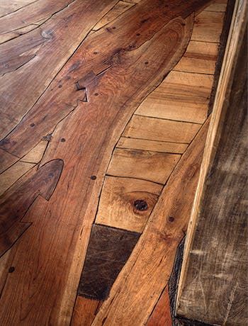 Cherry Wood Floors, Wood Floors Wide Plank, Barbie Kitchen, Kitchen Diy, Wooden Floor, Furniture Kitchen, Wide Plank, Futurism, Cherry Tree