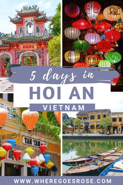 In this complete Hoi An travel guide, I will share the top things to do in Hoi An Ancient Town, where to stay in Hoi An, day trips from Hoi An and my ultimate Hoi An itinerary. Hoi An Itinerary, Hoian Vietnam, Trip To Vietnam, Vietnam Itinerary, Vietnam Trip, Vietnam Voyage, Hoi An Vietnam, Vietnam Travel Guide, Visit Vietnam