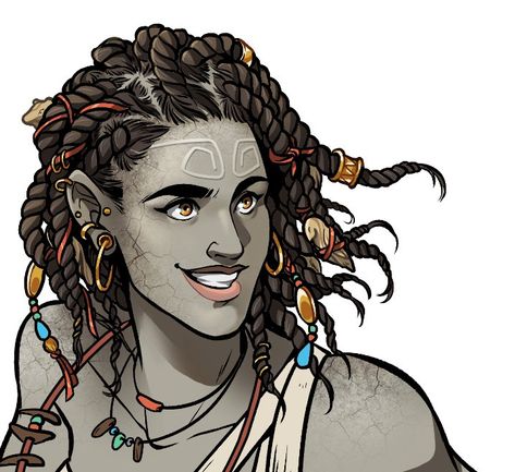 Earth Genasi, D D Character Ideas, Fantasy Races, Black Characters, Dungeons And Dragons Characters, Dnd Art, Fantasy Rpg, Fantasy Inspiration, Character Design References