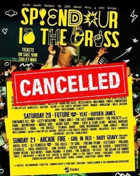 By Jimmy Briggs for Ny Breaking Australia Published: 9:57 PM EDT, March 26, 2024 | Updated: 10:32 PM EDT, March 26, 2024 The iconic Splendor in the Grass music festival has been canceled for 2024, industry sources say. Australian pop princess Kylie Minogue, 55, was due to headline the three-day music festival held in the […] Splendor In The Grass, Romeo Beckham, Scottish Homes, Pop Princess, Splendour In The Grass, Smashing Pumpkins, Australian Models, Travel Money, Kylie Minogue