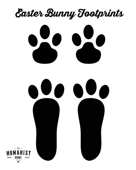 Free Easter Bunny Footprint Template Bunny Paws Template, Rabbit Footprint, Easter Bunny Tracks, Rabbit Footprints, Footprint Template, Bunny Footprint, Bunny Tracks, Easter Bunny Footprints, Bunny Paws