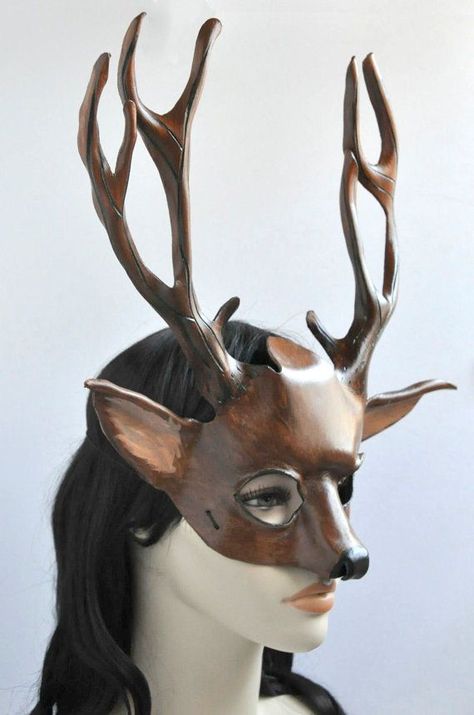 Ranger Costume, Deer Mask, Halloween Arts, Ceramic Mask, Deer Pictures, Carnival Mask, Stag Deer, Head Mask, Sweeney Todd