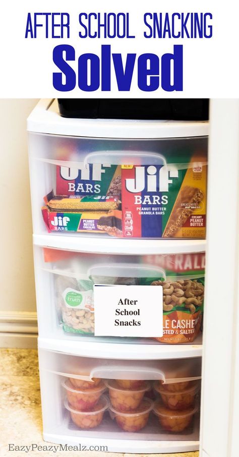 Snack Organization, Organization School, Jif Peanut Butter, Packing Lunch, Snack Station, Snack Organizer, Monster Cookie, After School Snack, School Snack