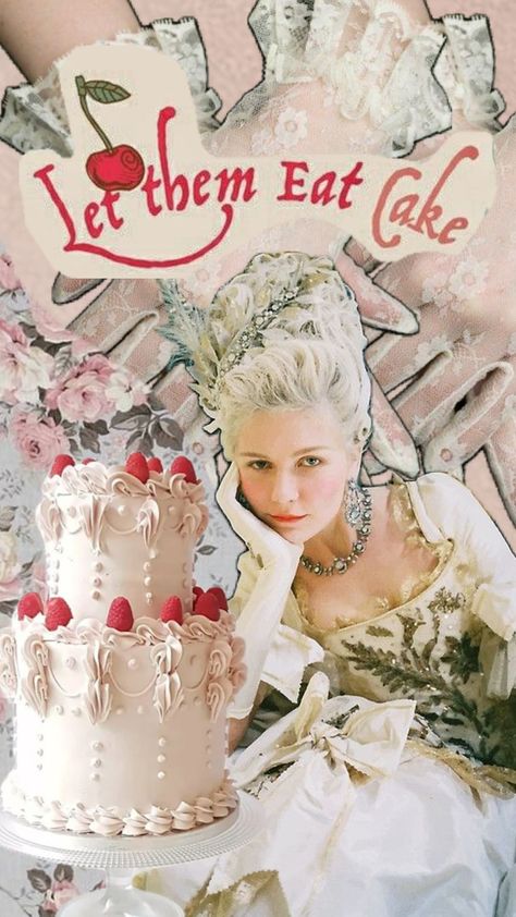 let them eat cake #marieantoinette #marieantoinetteaesthetic #marieantoinnette2006 #sofiacoppola #thevirginsuicides #feed #moodboard #aesthetic #coquette Let Them Eat Cake Aesthetic, Marie Antoinette Aesthetic, Little Women Quotes, 1700 Fashion, Rococo Fashion, Moodboard Aesthetic, Decor On A Budget, Aesthetic Coquette, Jessica Rabbit